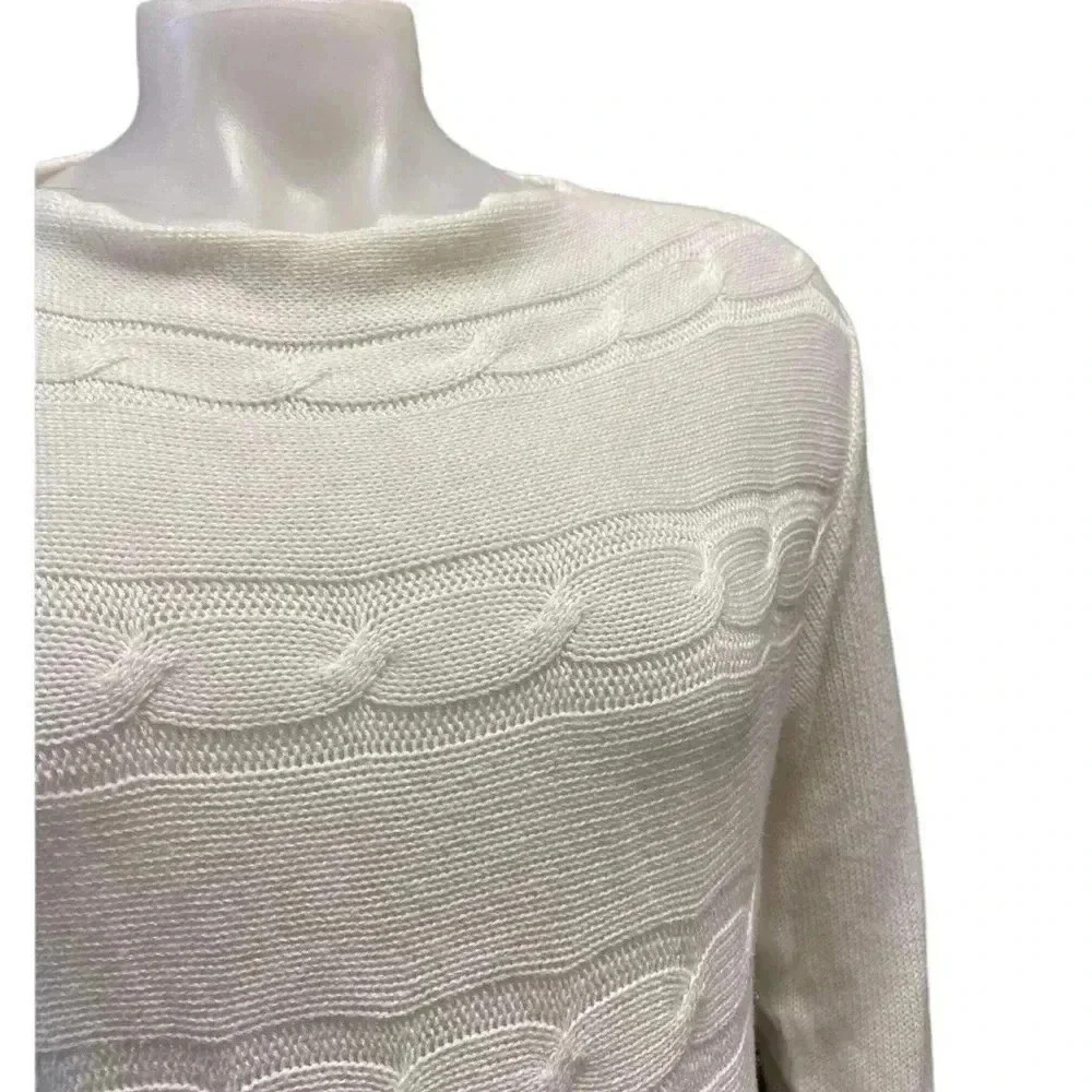 Putorti Knit Sweater Dress Off White  Size XL - Picture 3 of 7